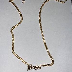 Boss necklace